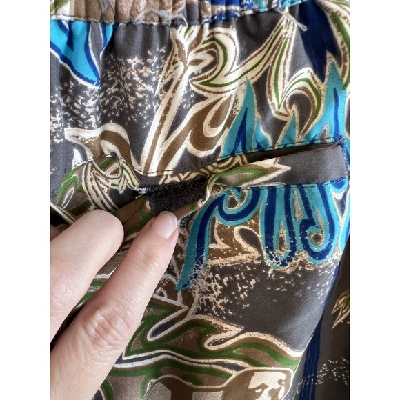 Big Dogs Lined Swim Shorts Men's Size Large Trunks Floral with Pockets - Picture 7 of 10